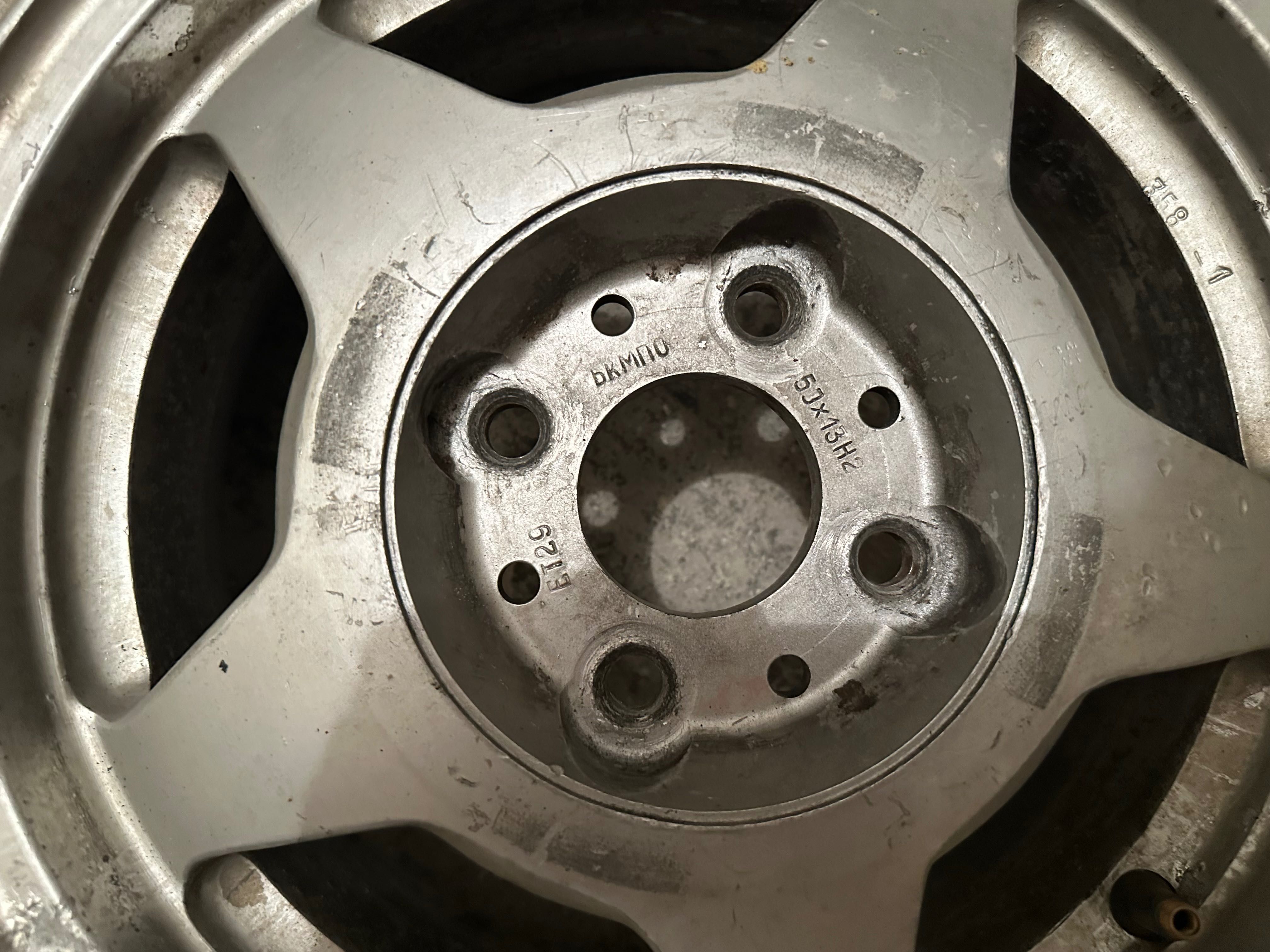 Ruskie kute felgi 13” 4x100 4x98 fiat kjs