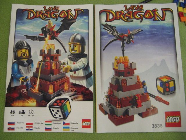 Lego 3838 Lava Dragon