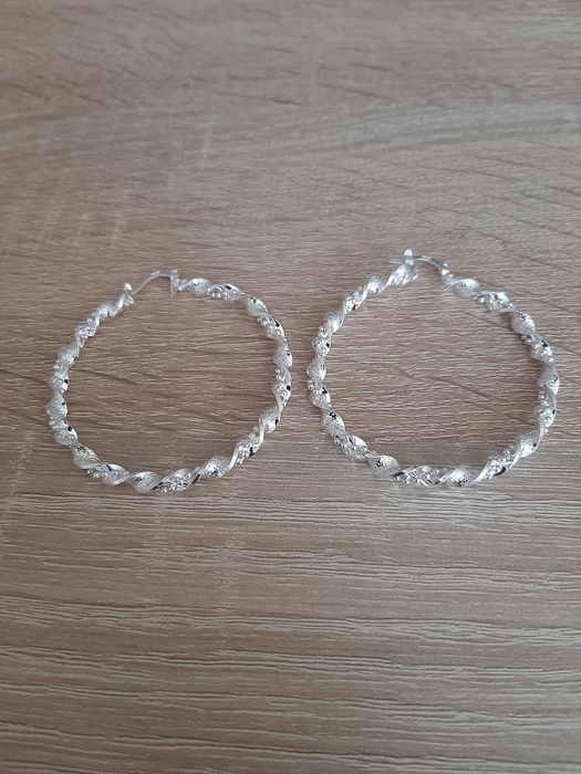 Kolczyki damskie srebrne 925