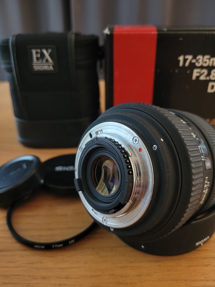 SIGMA 17-35MM F2,8-4 DG EX do nikon (pełna klatka]