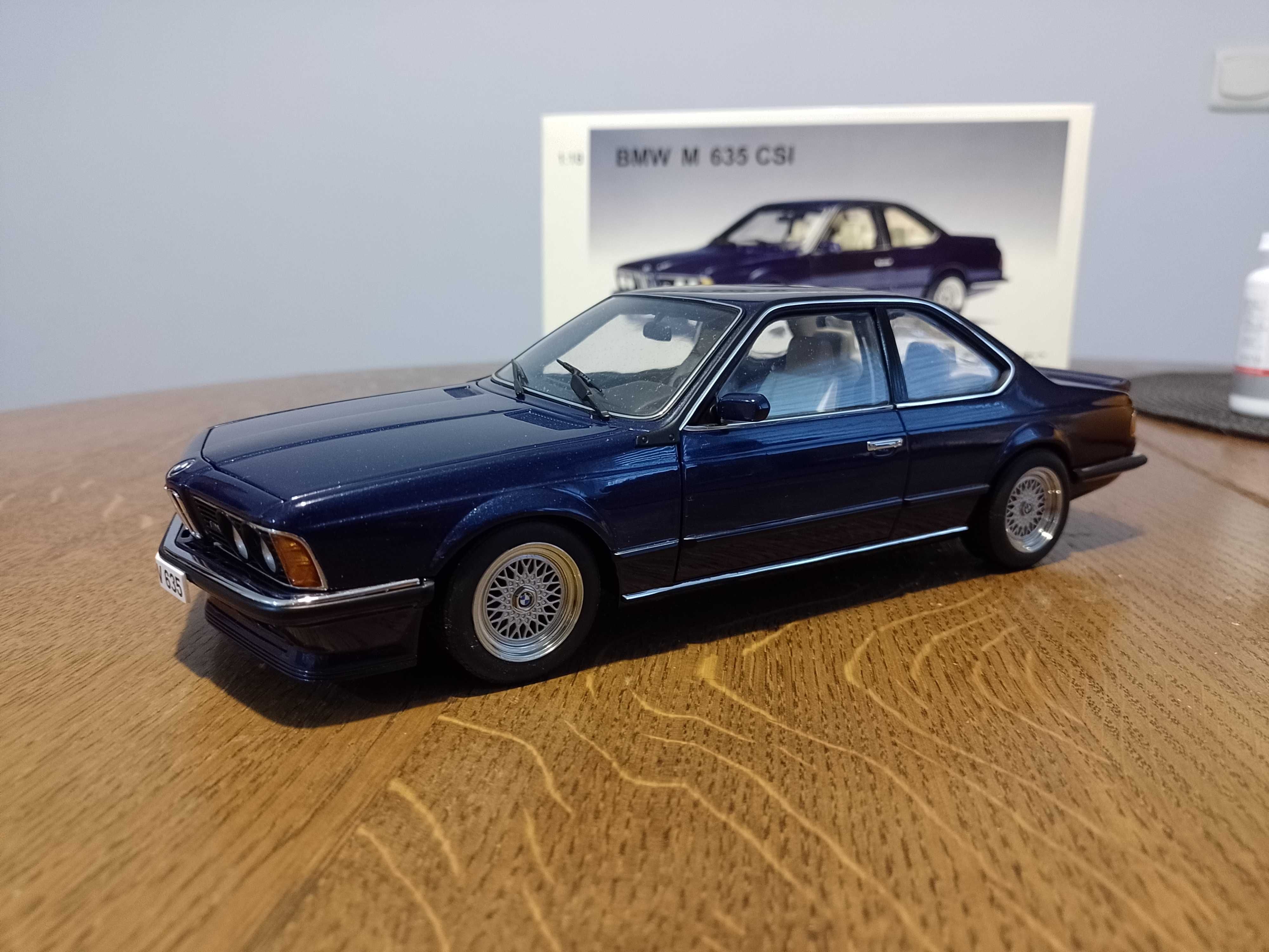 AutoArt 1:18 BMW M635 CSI E24 Royal Blau