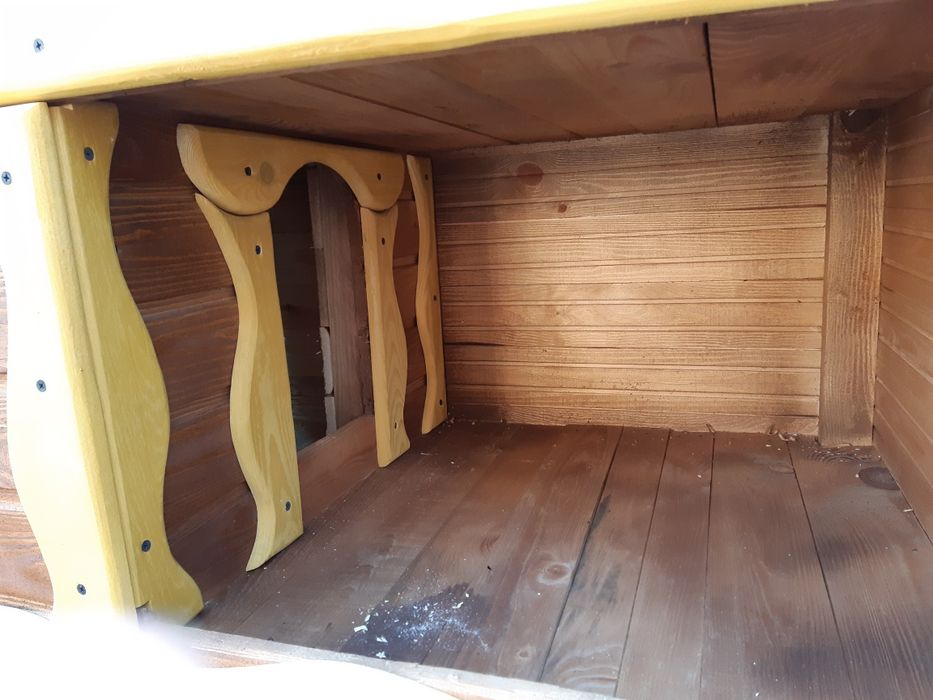 Будка для собаки, утеплена