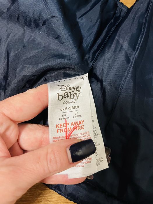 Теплая жилетка Микки Маус на мальчика 6 9 месяцев
