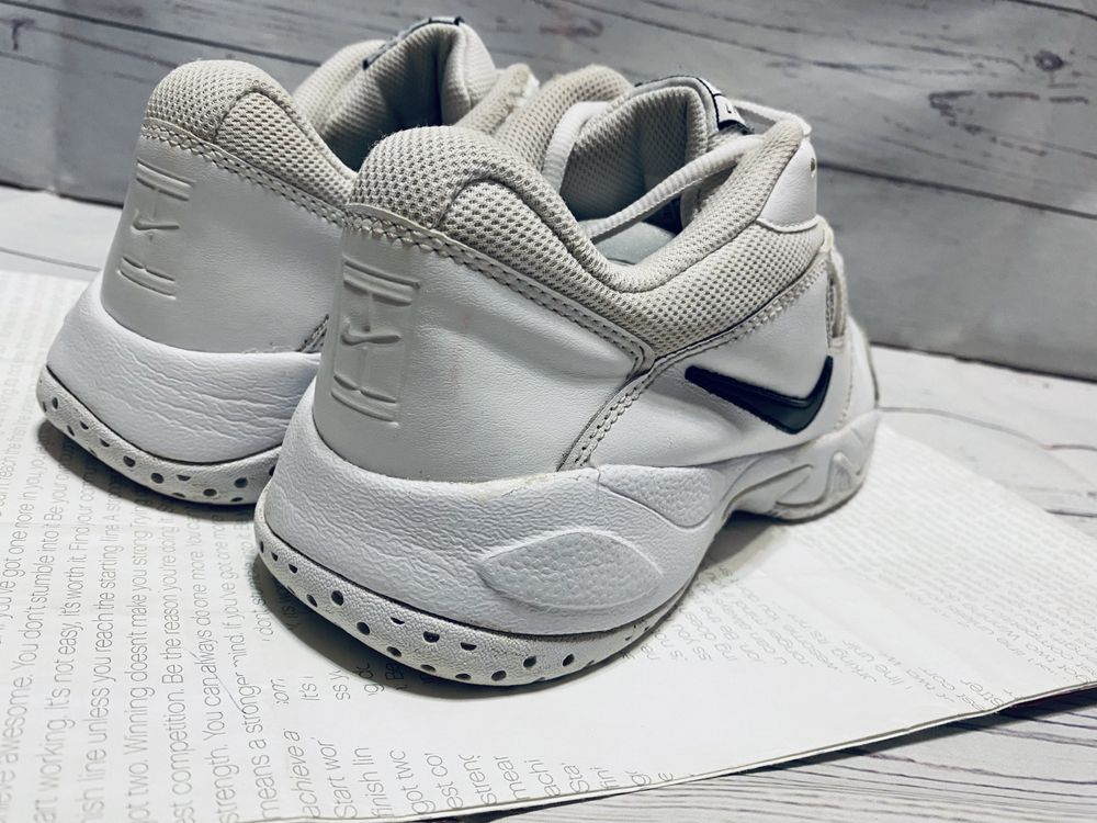 Кроссовки NIKE M COURT LITE 2 оригинал AR8836-100, для тенниса кожаные