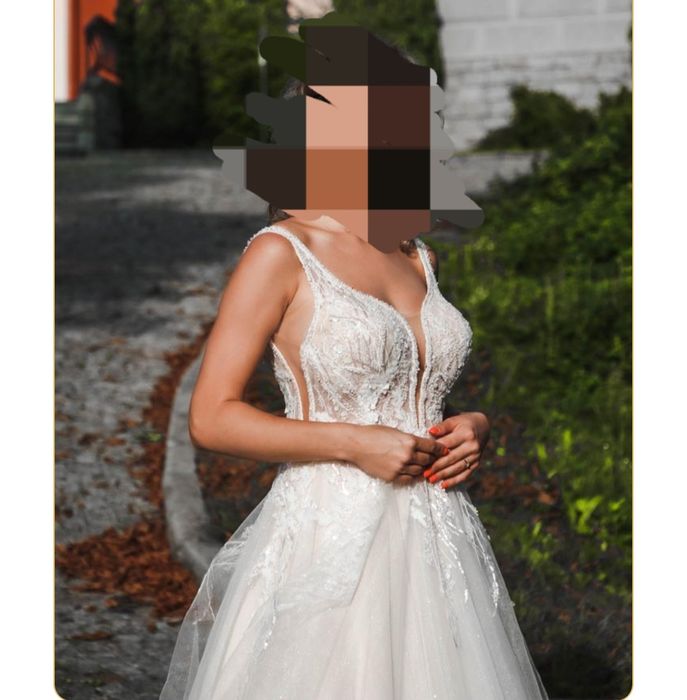 Suknia ślubna ecri OKAZJA