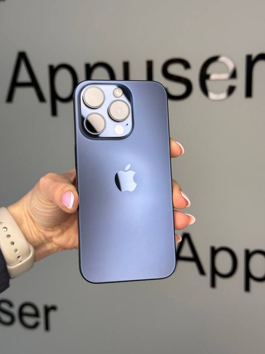 IPhone 15 Pro Blue Titanium оплата частинами 128gb 256gb 512gb 1tb