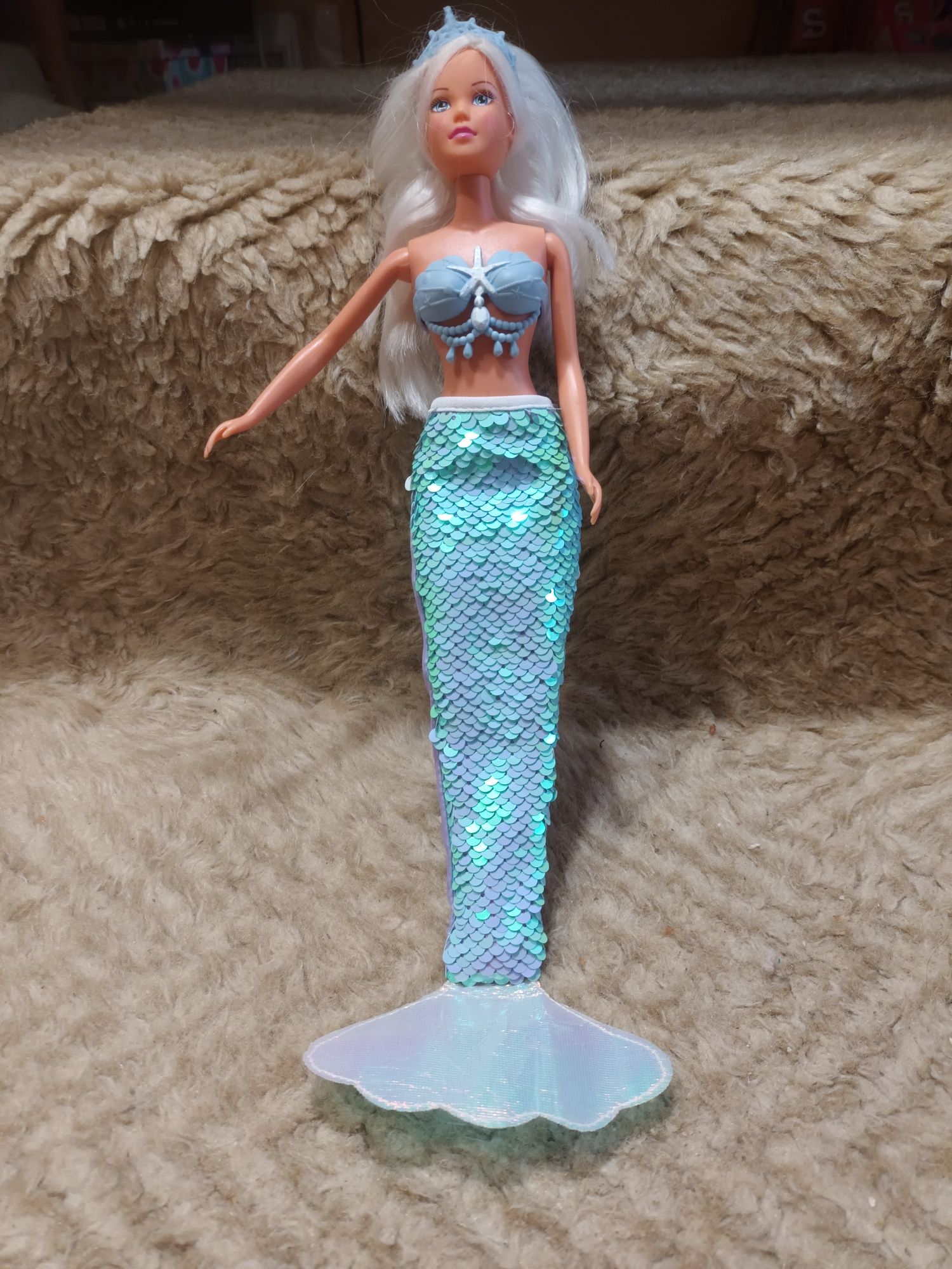 Кукла русалочка с платьем
