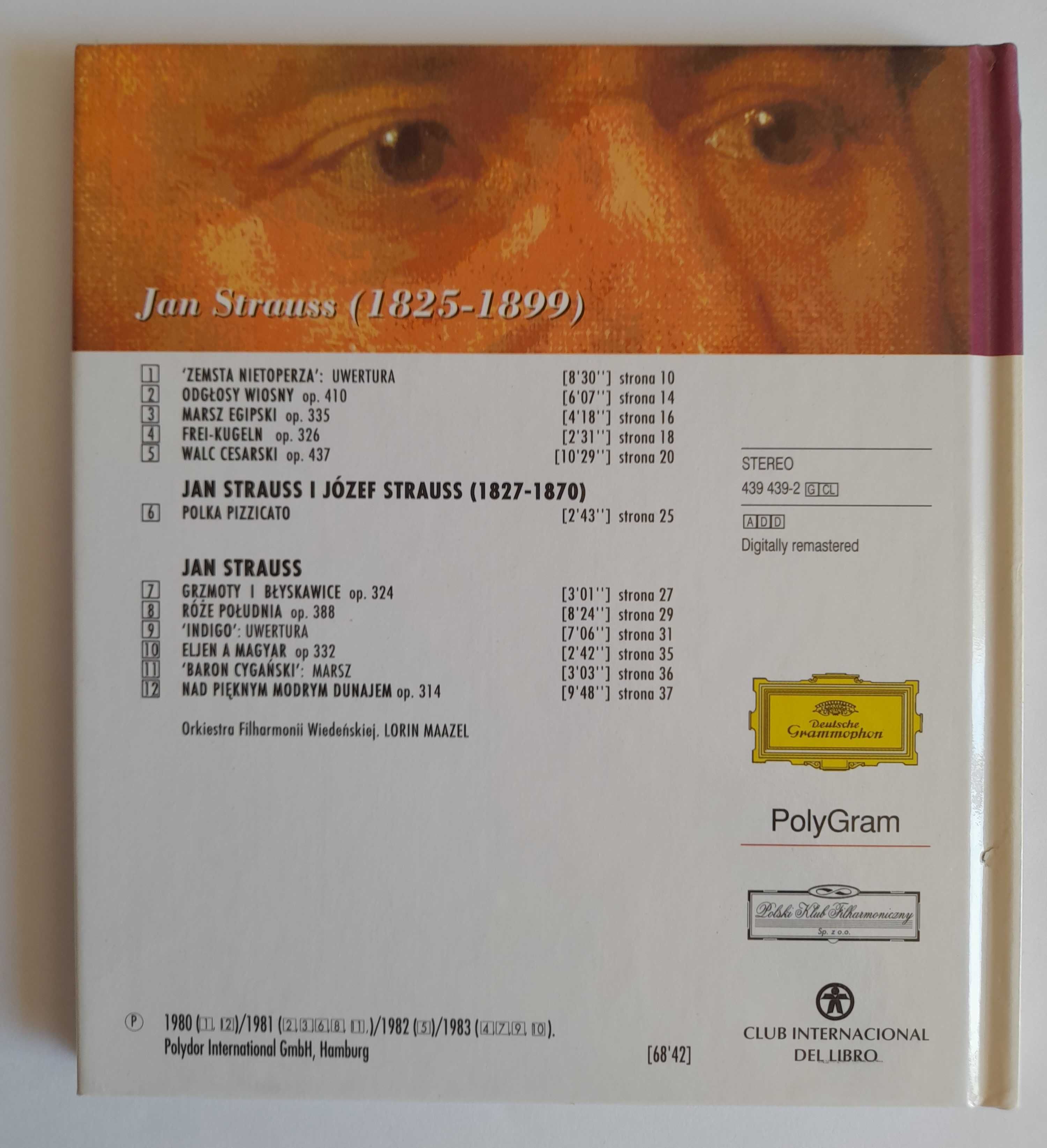 La Gran Musica JAN STRAUSS (książka + CD)