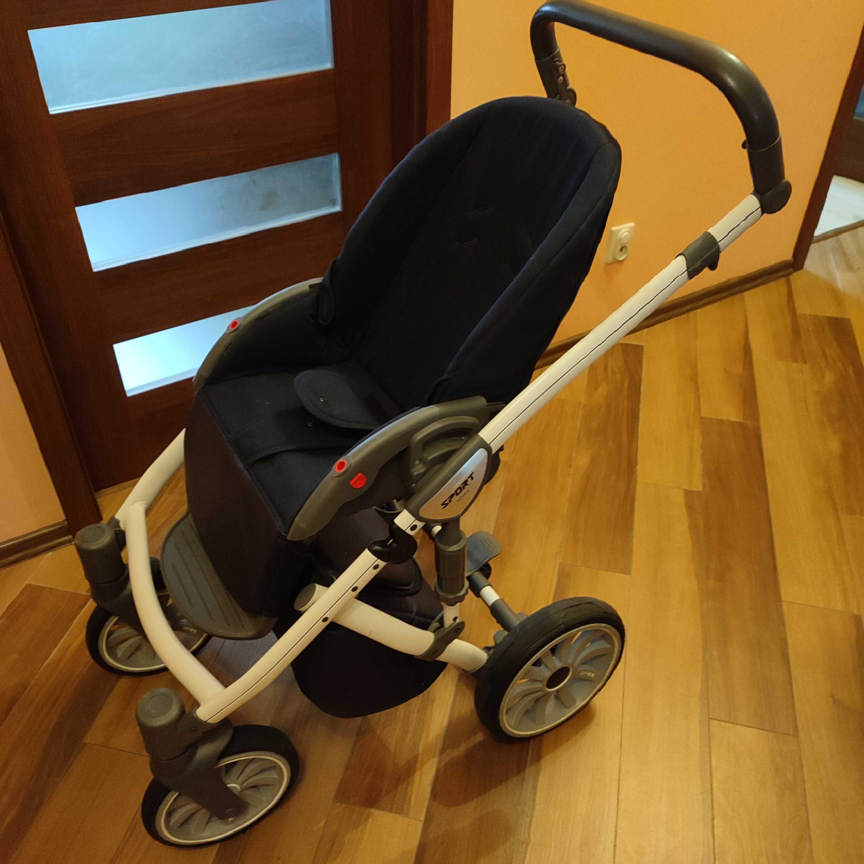 Wózek Anex Sport Gondola + Spacerówka + Adaptery + Dodatki