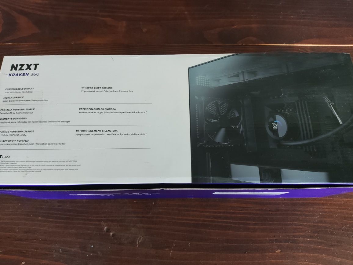 NZXT Kraken 360 (RL-KN360-B1) система аодяного охолодження