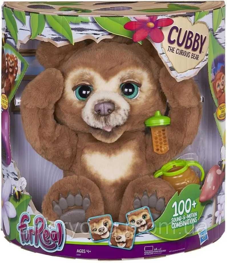 FurReal Friends Cubby. Интерактивный мишка