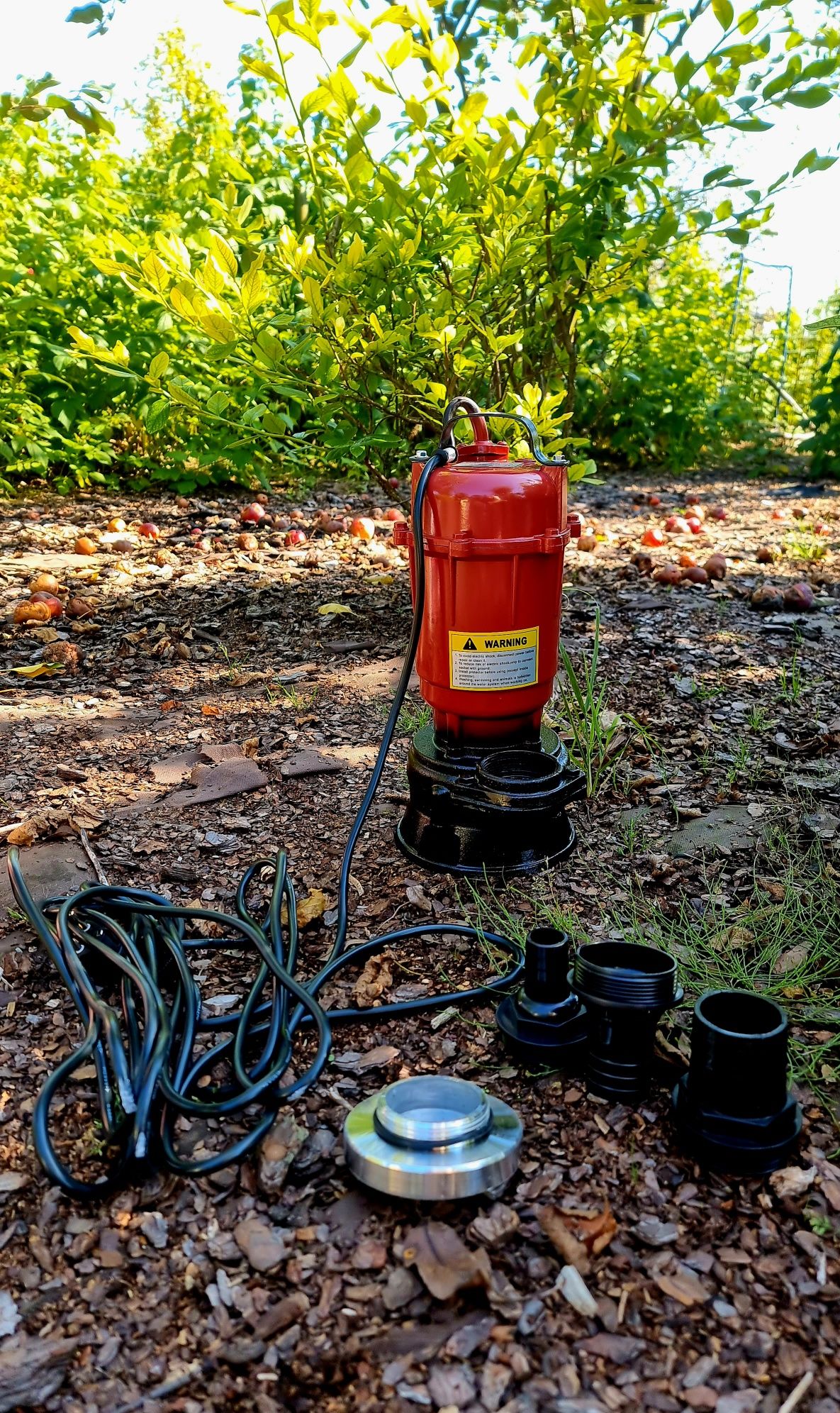 zatapialna pompa do brudnej wody renomowanej firmy ONEX 3750W.