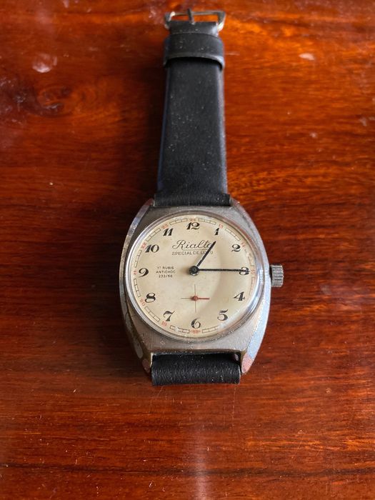 Relógio Suíço Rialto Special de Luxo Anos 30 Corda