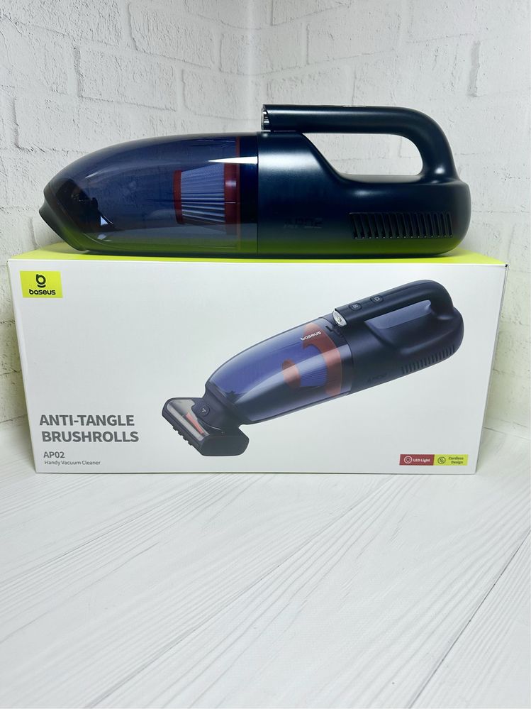 Авто пылесос Baseus AP02 Handy Vacuum Cleaner 160W с турбощеткой