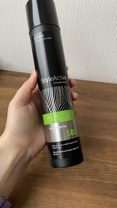 Еко-спрей для додання об'єму волоссю Erayba S02 Volumizer, 300 ml