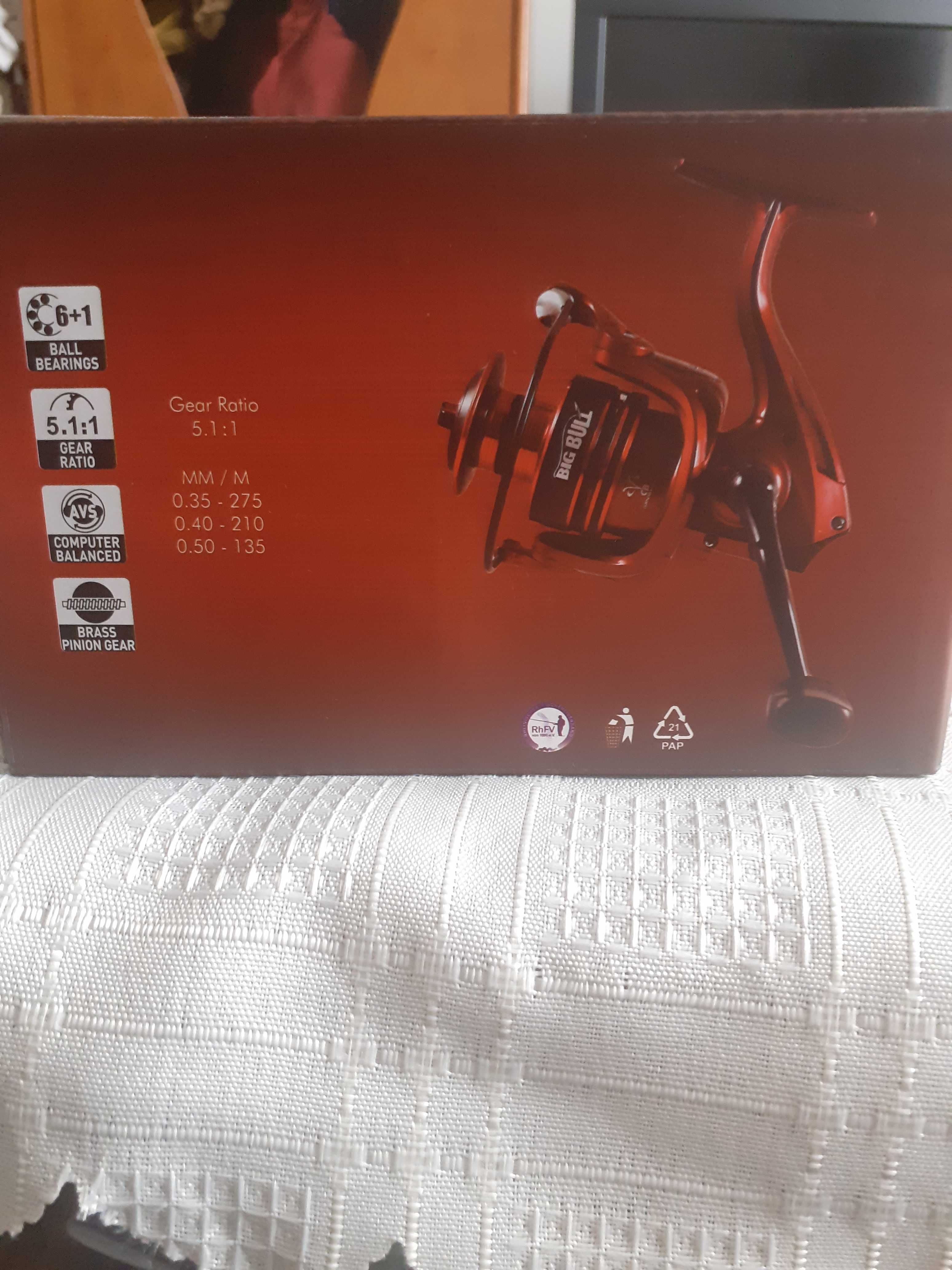 Kołowrotek wędkarski paladin big bull 6000fd