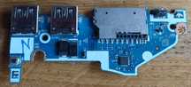 Moduł czytnik kart SD, USB Lenovo S340-14API