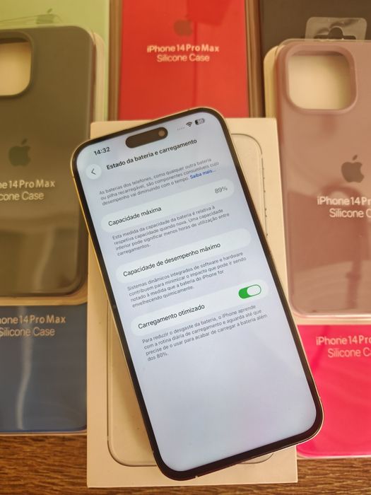 iPhone 14 Pro Max 1TB Silver Em Muito Bom estado, Aceito Retomas
