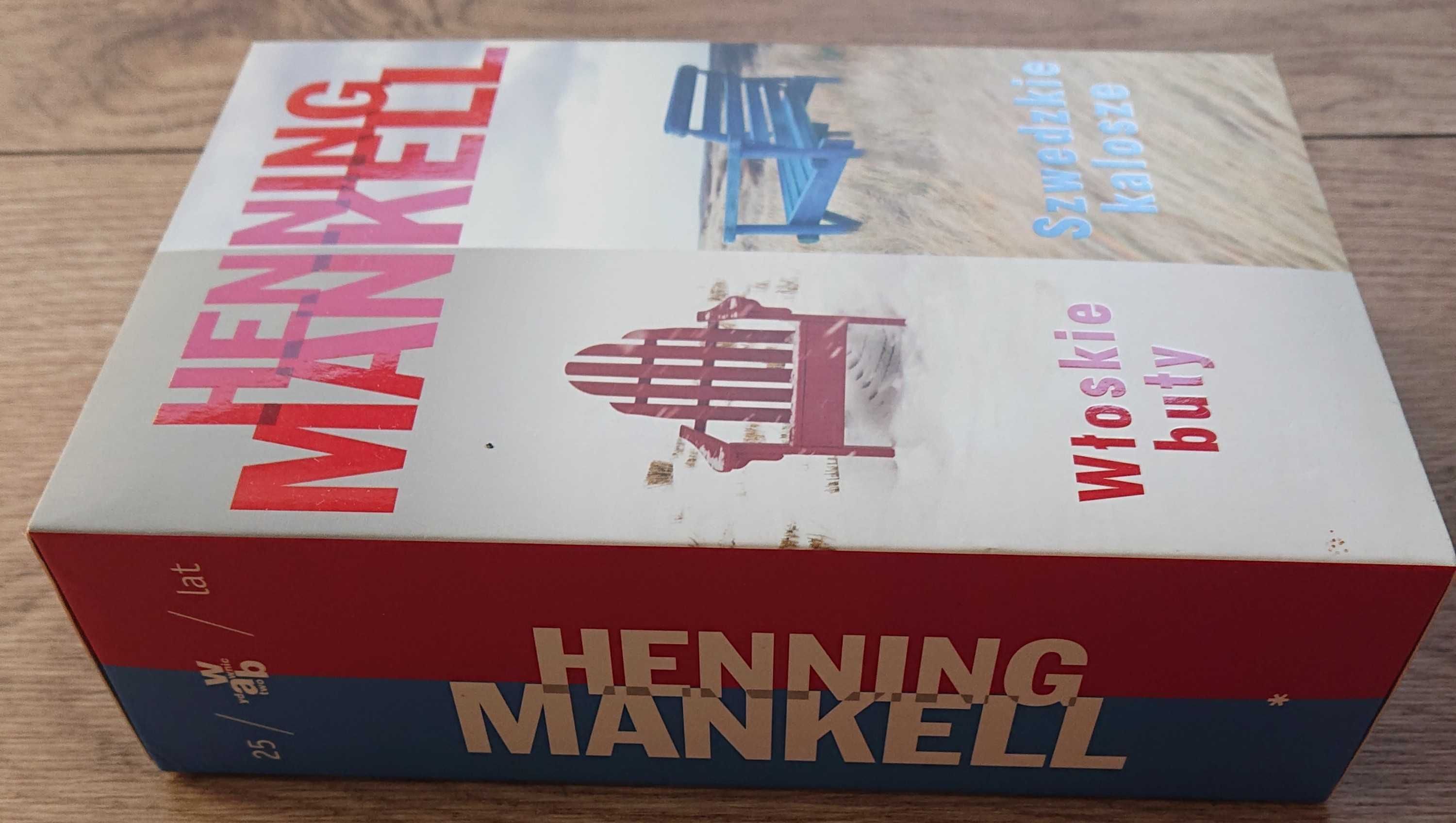Wersja limitowana 2 x Henning Mankell Włoskie buty + Szwedzkie kalosze
