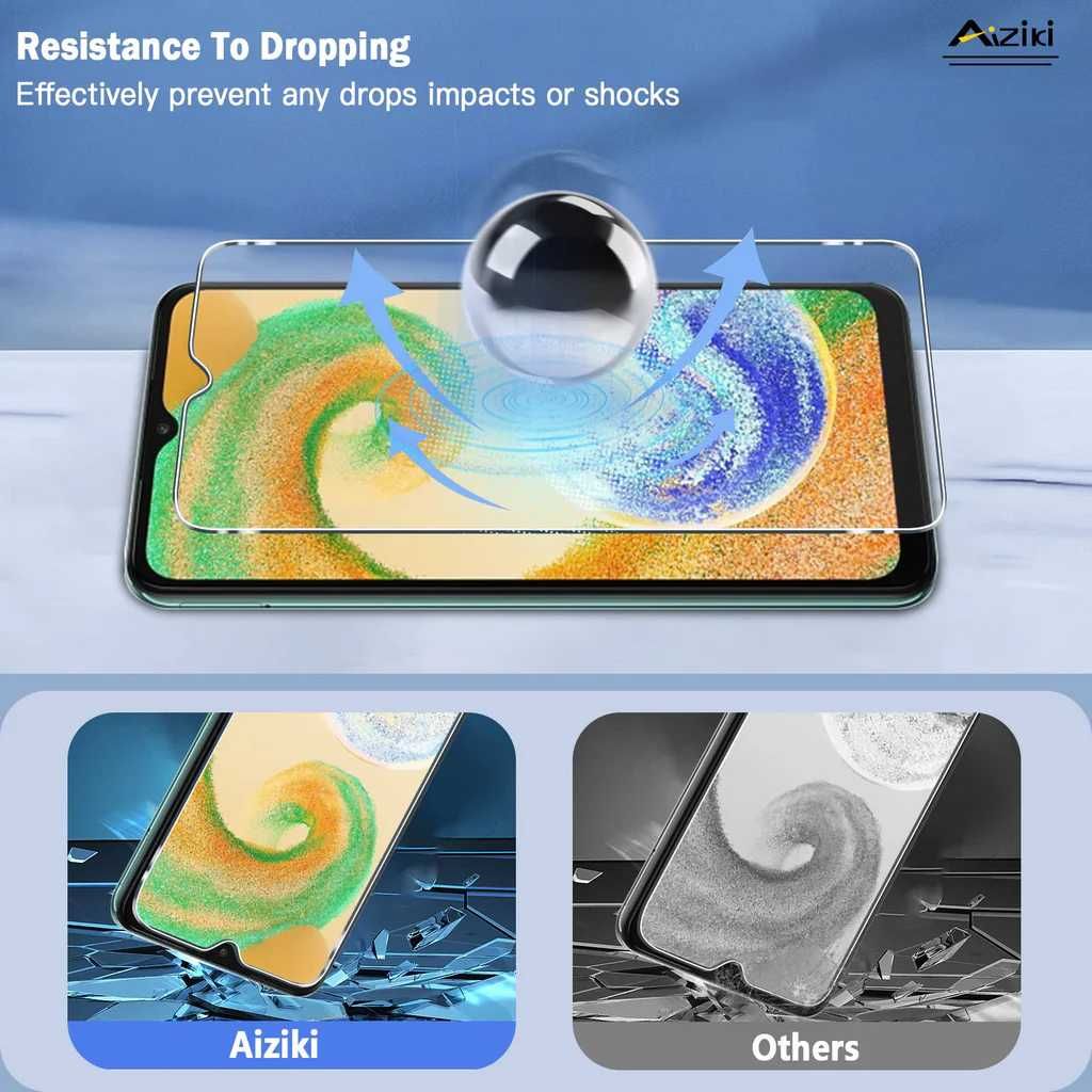 Zestaw 2 Sztuk Szkła Hartowanego Aiziki Samsung Galaxy A04S HD Clear