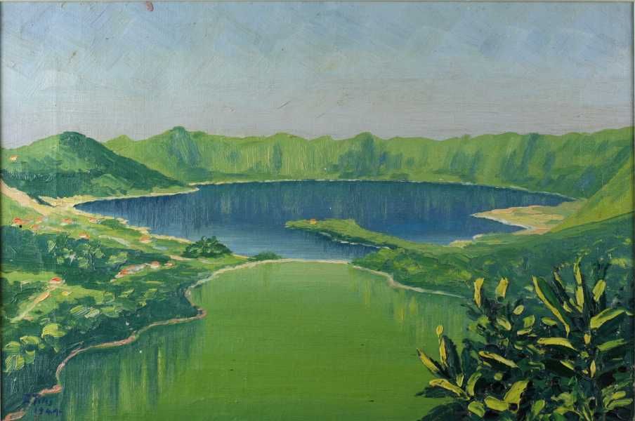 Pintura em Tela Açores por Cândido Teles