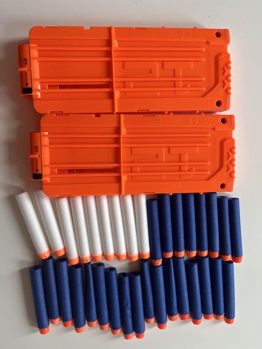 Nerf magazynek 2x12 plus 35 strzałek