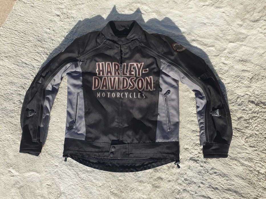 Haley Davidson S - M mesh , modułowa tekstylna kurtka motocyklowa
