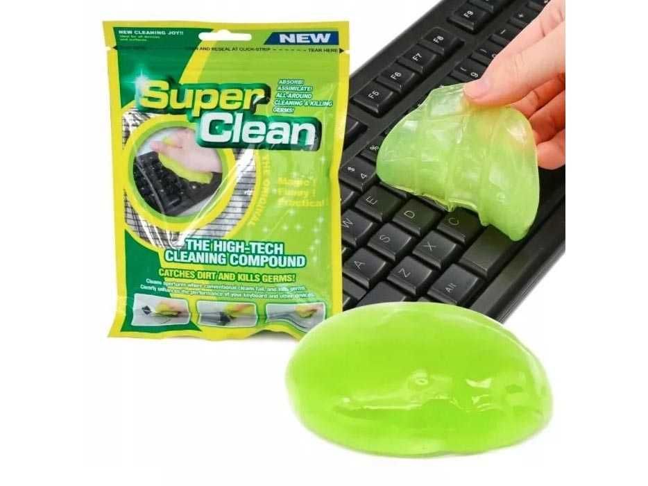 Elastyna, czyścik w żelu żel do czyszczenia kurzu klawiatury samochodu