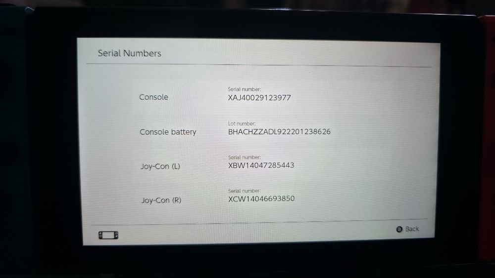 Consola Nintendo switch