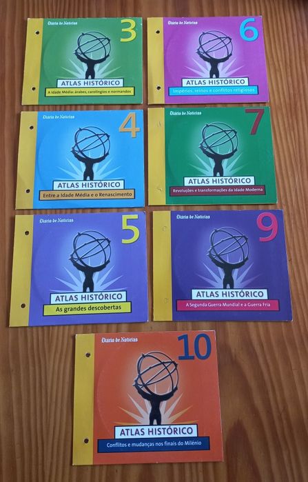 CDs Atlas Histórico (7cds)