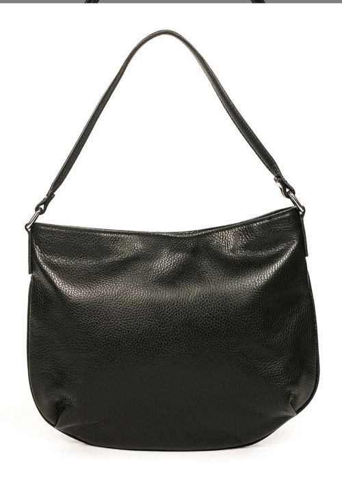 Шкіряна сумка чорна