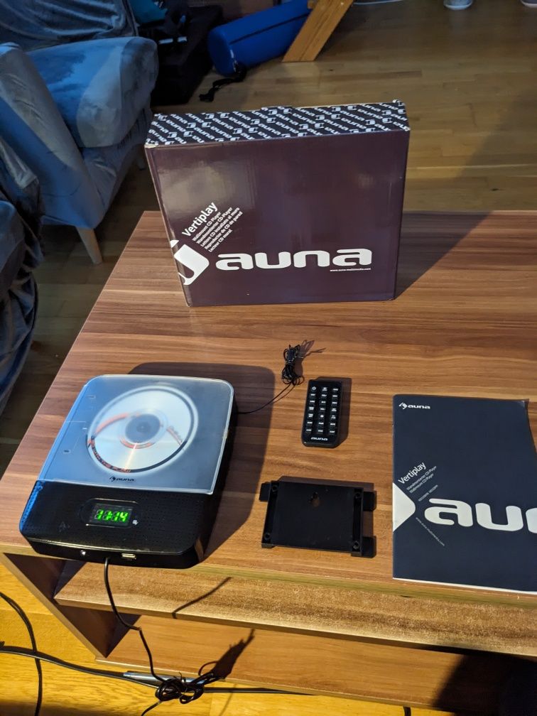 Radio Auna, odtwarzacz CD, USB, Bluetooth, AUX,