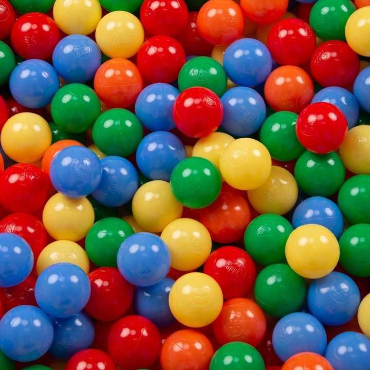Намет, ігровий Selonis 3в1 Будиночок 120х375 см. з тунелем, з кульками