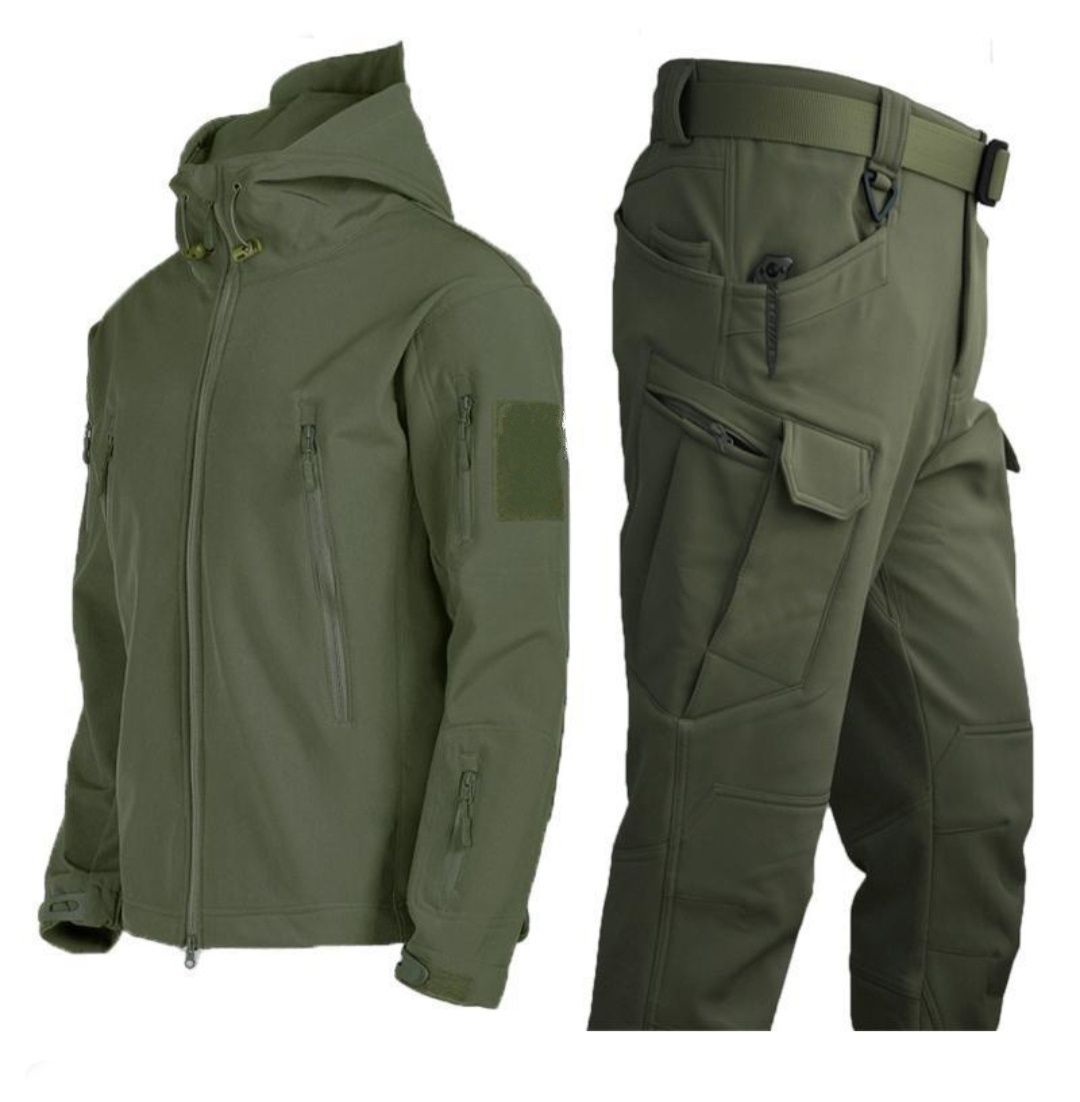 Военный костюм куртка штаны softshell олива