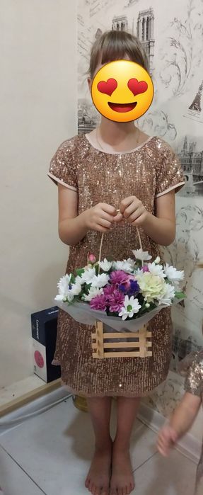 Сукня святкова в паєтках,плаття нарядне Next