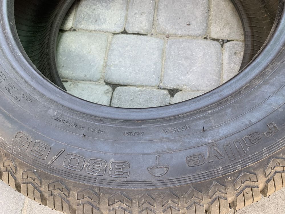 (1шт) нове 195/65R15 Uniroyal Rallye 380/65 літня шина