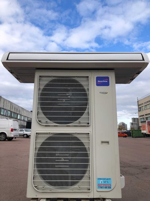 Кондиционер инвертор подпотолочный Neoclima 60 до 200 м2 монтаж