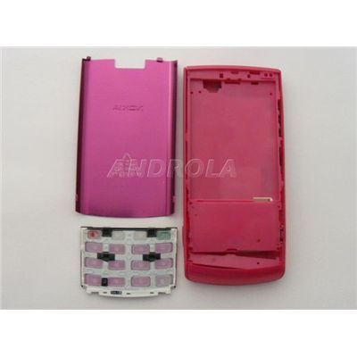 Obudowa Nokia X3-02 Hq Logo Różowa