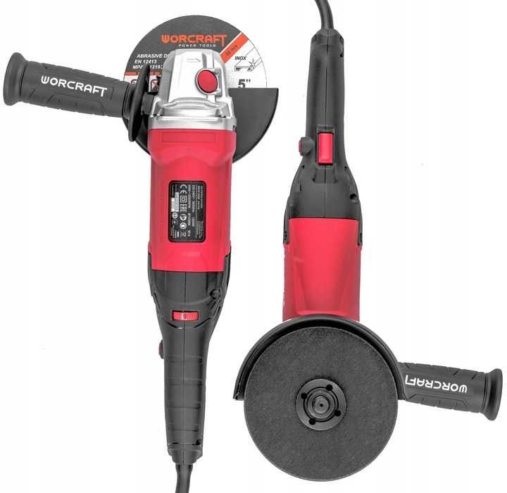 Nowa Szlifierka kątowa Kątówka Mocna Worcraft 1200 W 230 V