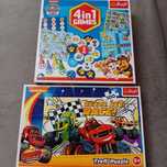 Gra 4 w 1 Psi Patrol / Puzzle Blaze i megamaszyny