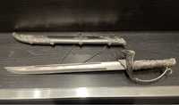 Espada Decorativa com 35cm em aço