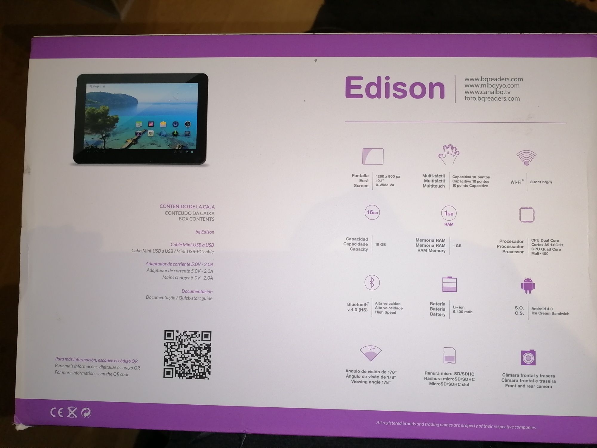 Tablet BQ edison