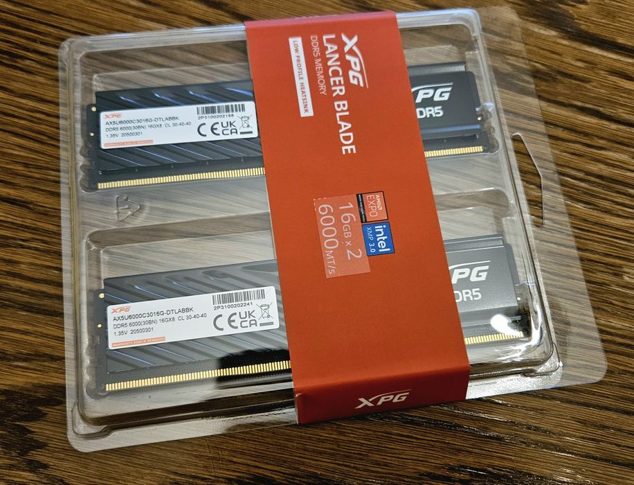 Adata Pamięć XPG Lancer Blade DDR5 6000Mhz 32GB (2x16) CL30 czarna