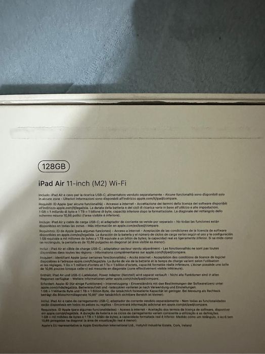 Ipad Air 11 (M2) 128gb COMO NOVO