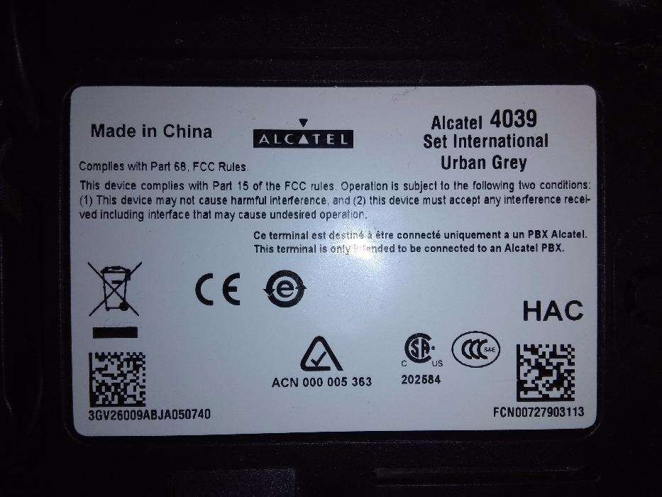 Central telefonica Alcatel RDIS pequeno escritório