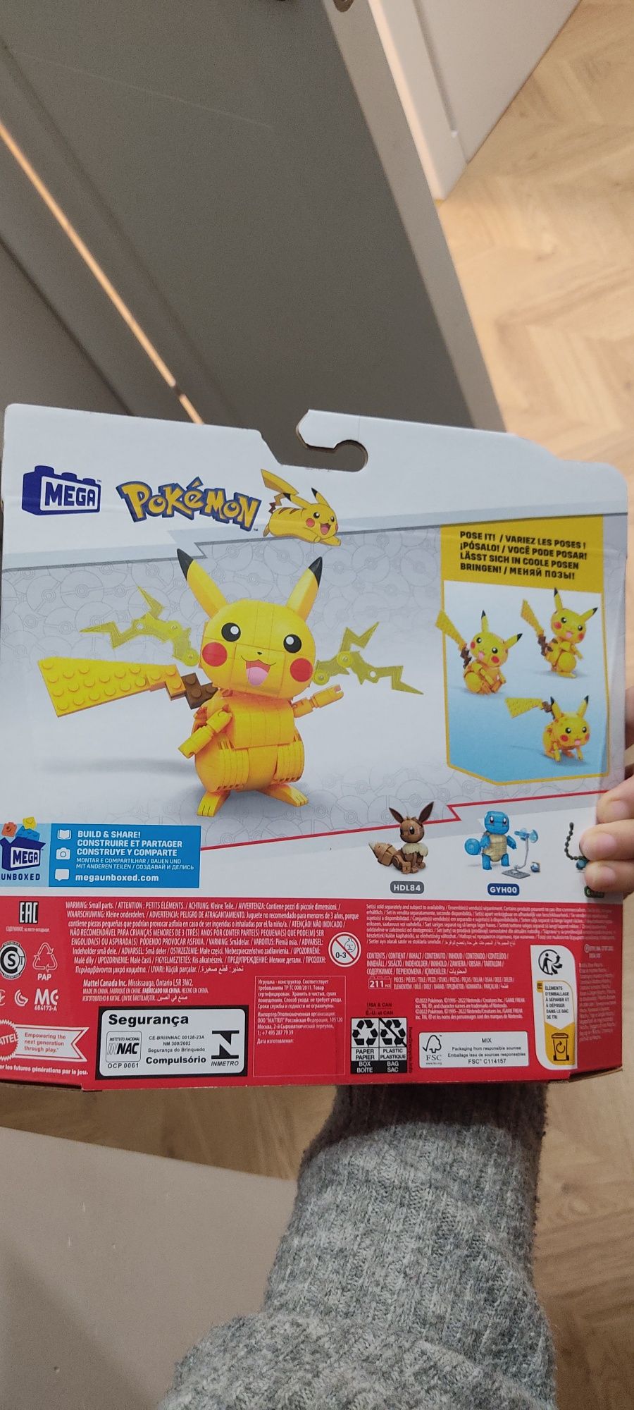 Klocki Pokemon Pikachu