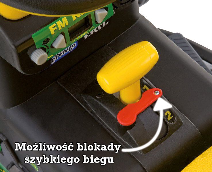 HIT!! JOHN DEERE traktorek z przyczepką na akumulator 12V dla dzieci