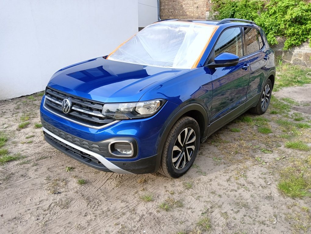 VW T-cross R-Line Lift Kompletny Przód Maska Błotniki Lampy kod LB5K