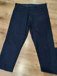 Spodnie garniturowe casual granat kratka PakoLoremte 32/32