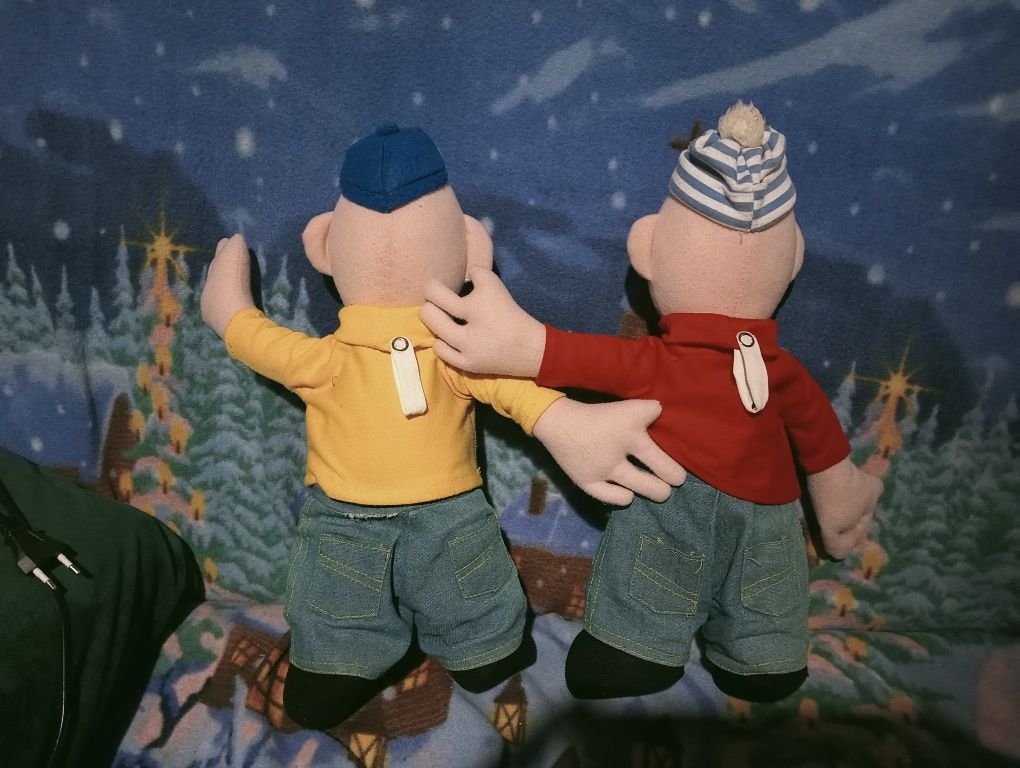 Pat i mat maskotki sąsiedzi